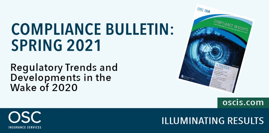 Springy Osc Compliance Insights Spring 2021 | OSC Insurance Services - Compliance ...